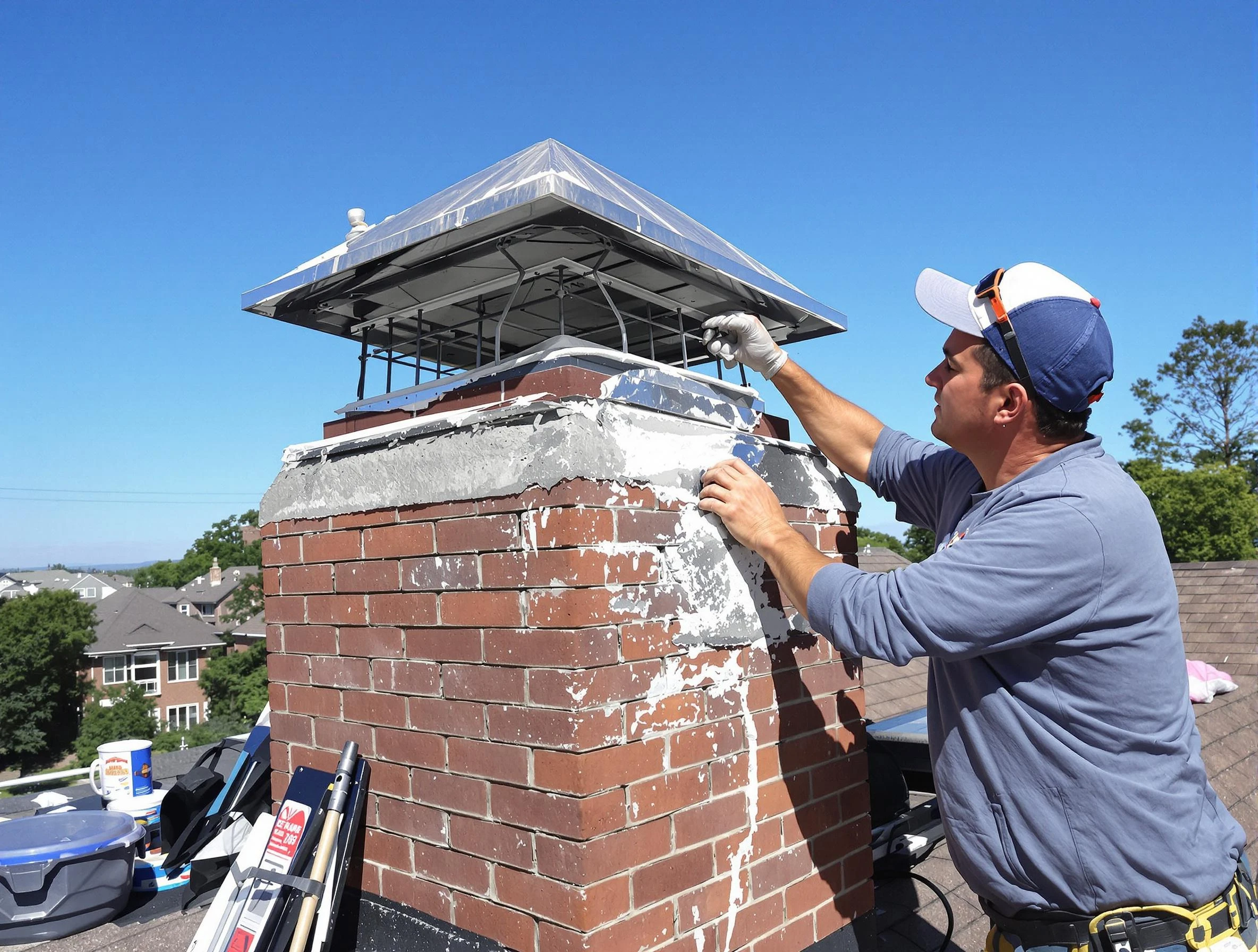 Chimney Crown Services in Middlesex, NJ